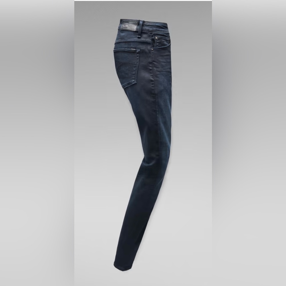 G-Star Raw 3301 HIGH WAIST SKINNY JEANS Size 0 NWT - Picture 6 of 15